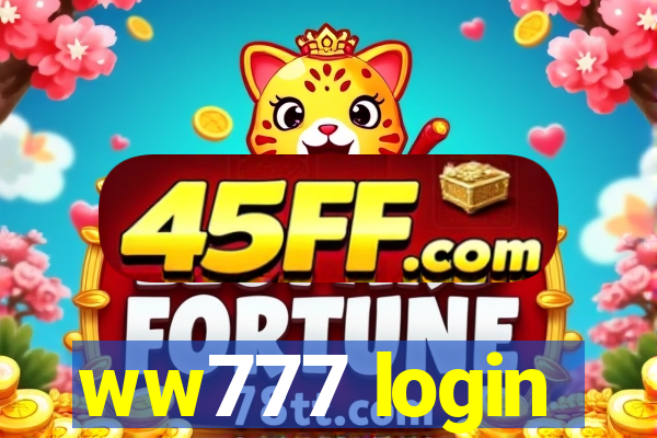ww777 login